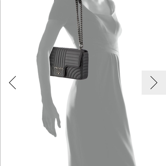 Prada Medium Diagramme shoulder bag - Picture 3 of 11